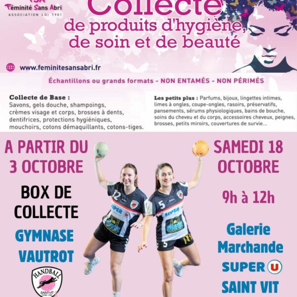 OCTOBRE ROSE – COLLECTE SOLIDAIRE